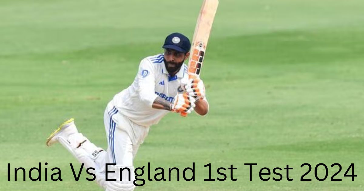 India vs England 1st test 2024